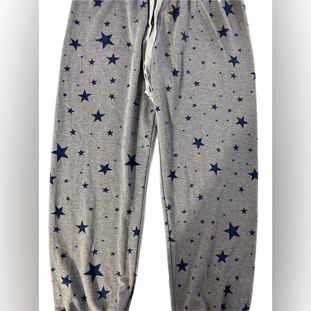 FP Movement Star Print Joggers  large  NWT - Picture 11 of 14